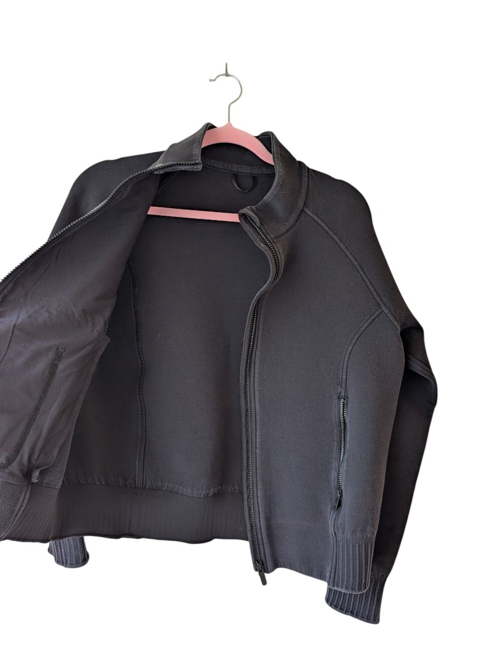 Lululemon NTS Jacket Full Zip In Black Size 12 W4AG6S - Picture 4 of 7